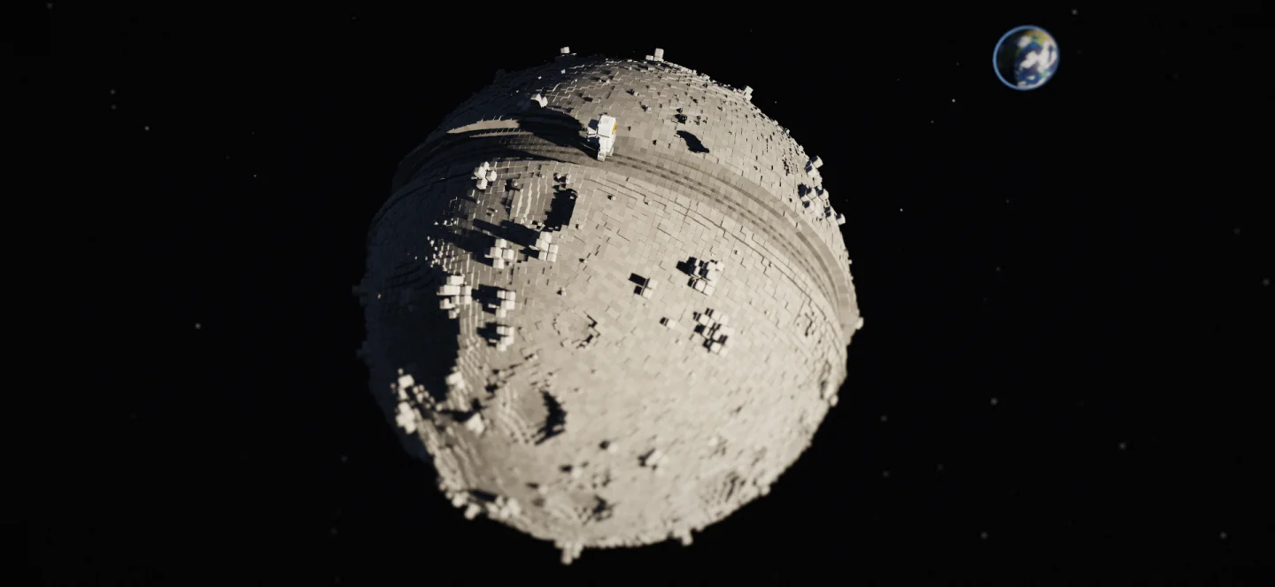 Sisyphus on the Moon
